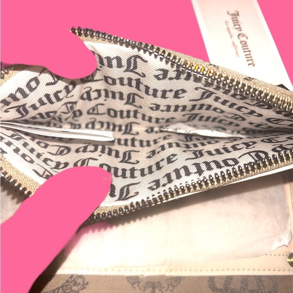 Juicy Couture Tan and Black Wallet with Gold Accents NO OFFERS🥰 - Picture 4 of 9